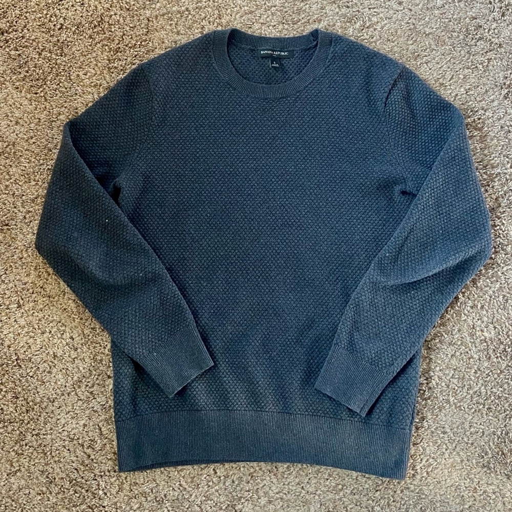 Banana Republic Textured Crewneck Sweater